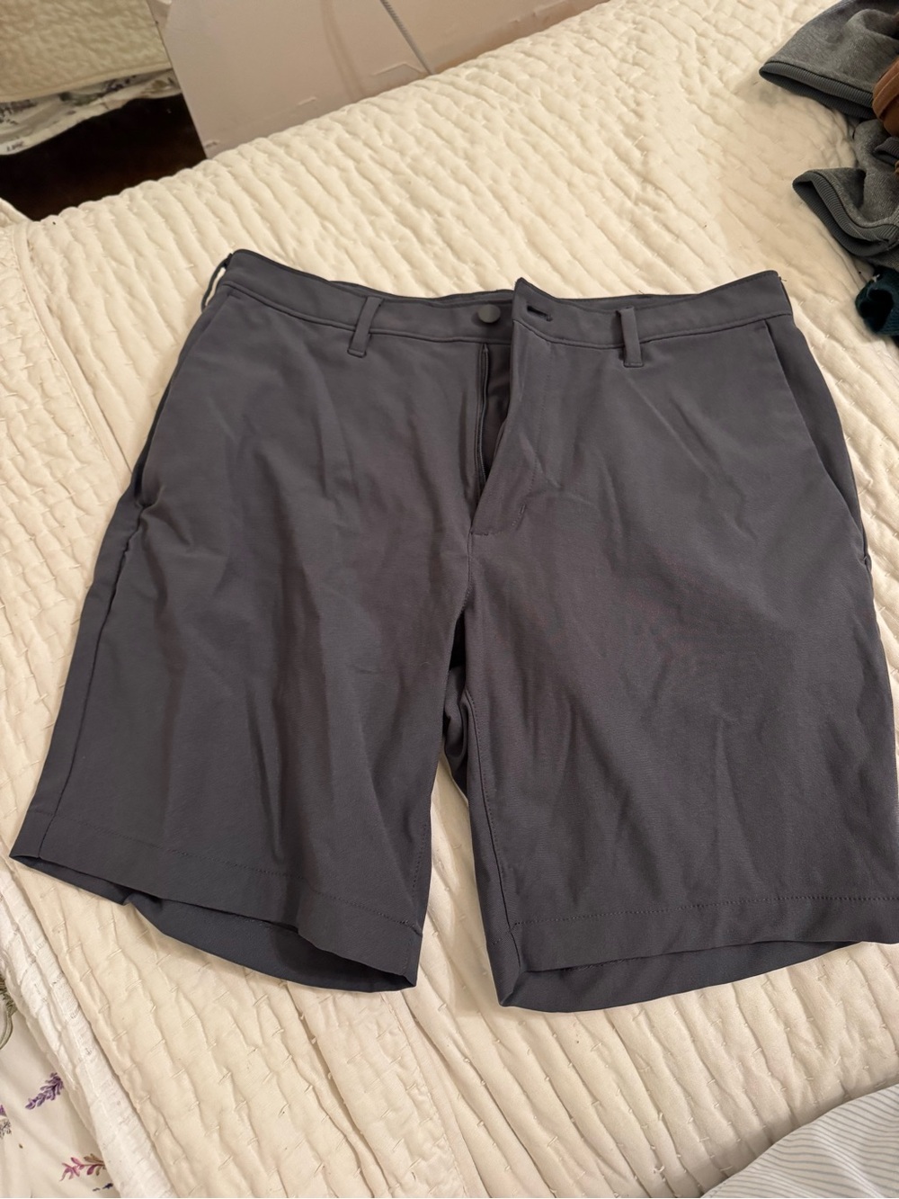 Lands' End Men's Charcoal Performance Shorts